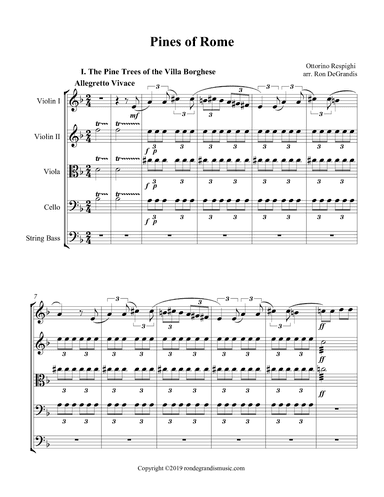 Pines of Rome (arr. Ron DeGrandis)