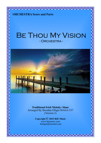 Be Thou My Vision - Orchestra (arr. Brendan Elliget MAGA 537)