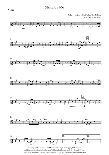 Stand By Me (arr. Fernando Britto)