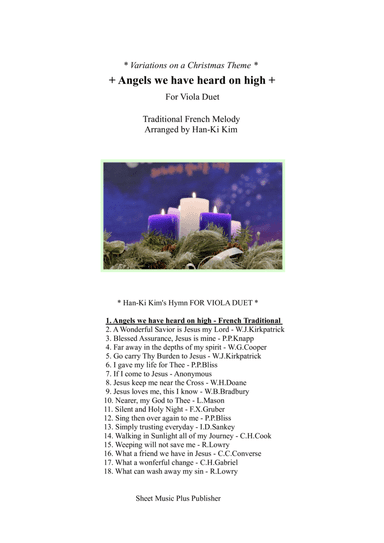 Angels we have heard on high (For Viola Duet) (arr. Han-Ki Kim)