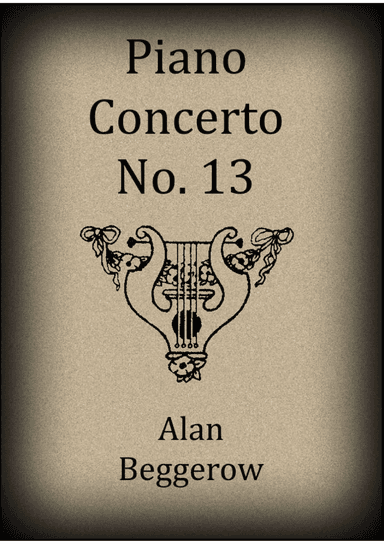 Piano Concerto No. 13 (score only)