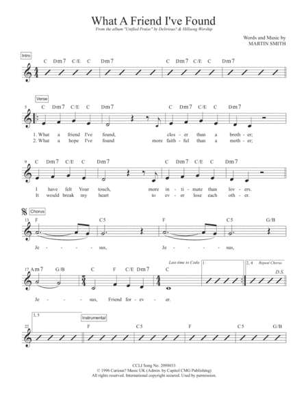 What A Friend (arr. Travis J. Gandy)