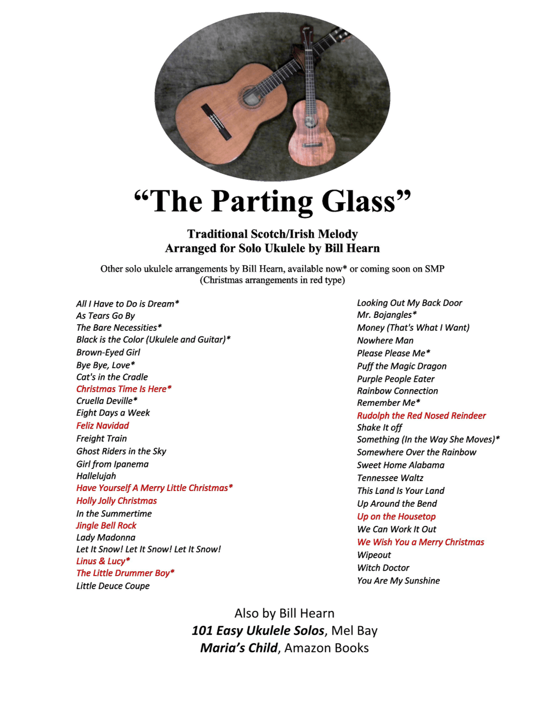 The Parting Glass (arr. Bill Hearn)