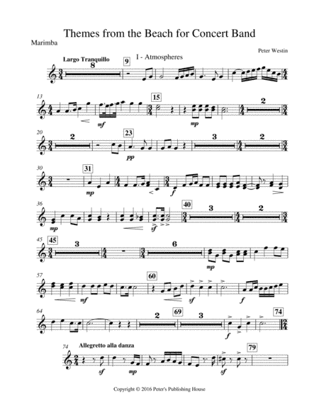 Themes from the Beach Marimba