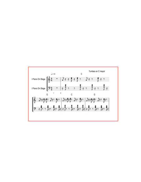 Tumbao piano merengue en C