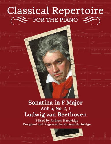 Sonatina in F Major, Anh 5, No. 2, I - Ludwig van Beethoven (arr. Harbridge Publishing House)