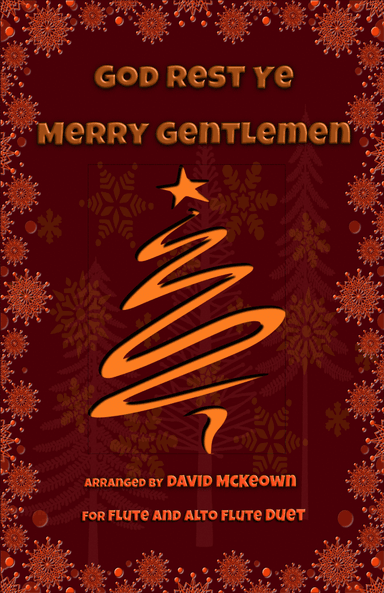God Rest Ye Merry Gentlemen, Jazz Style, for Flute and Alto Flute Duet (arr. David McKeown)