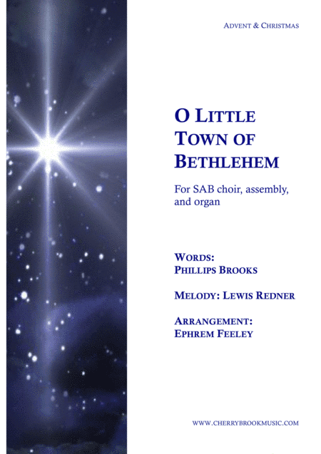 O Little Town of Bethlehem (arr. Ephrem Feeley)