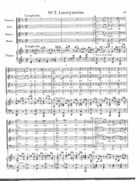 Ll Requiem K626 Lacrimosa (arr. Izaiah Lutchman)