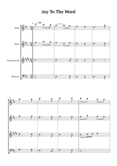 Joy To The World (arr. Karen Gueiros)