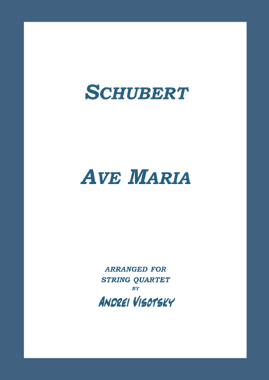 Ave Maria (arr. A. Visotsky)