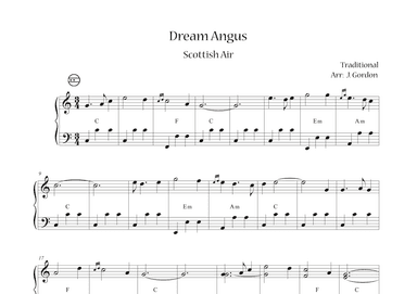 Dream Angus (arr. Julia Gordon)