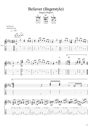 Believer (arr. Filippo Meloni)