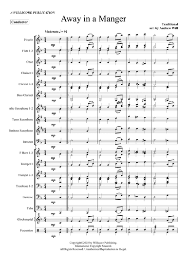 Christmas Carols Selection (Grade 2-3) (arr. Andrew Will)