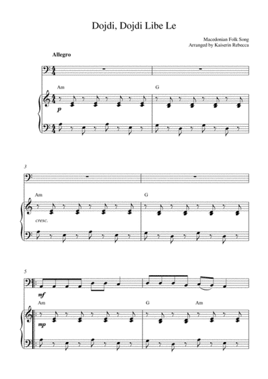 Dojdi, Dojdi Libe Le (arr. Kaiserin Rebecca)