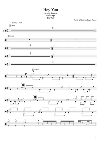 Hey You (arr. Sick Boy)