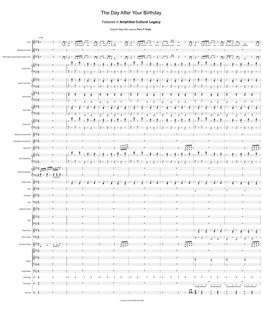 The Day After Your Birthday (arr. Amphibia Cultural Legacy)