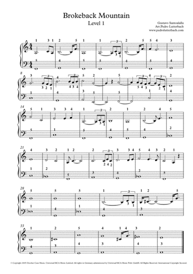 Brokeback Mountain Theme (arr. Pedro Lutterbach)