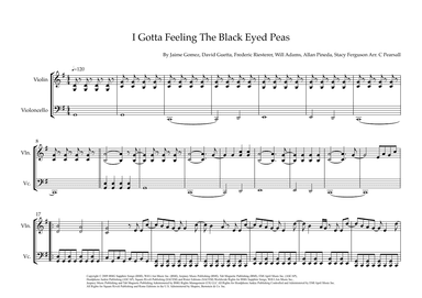 I Gotta Feeling (arr. Caroline Pearsall)
