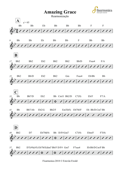 Amazing Grace - Amazing Grace (arr. Estevão Ewald)