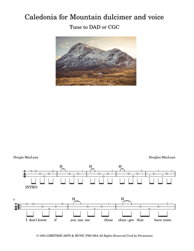 Caledonia (arr. Gillian McCoy)