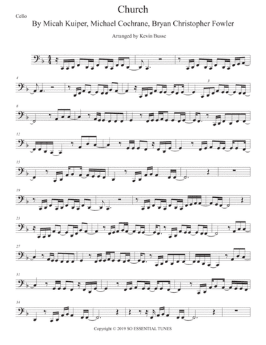 Church (take Me Back) (arr. Kevin Busse)
