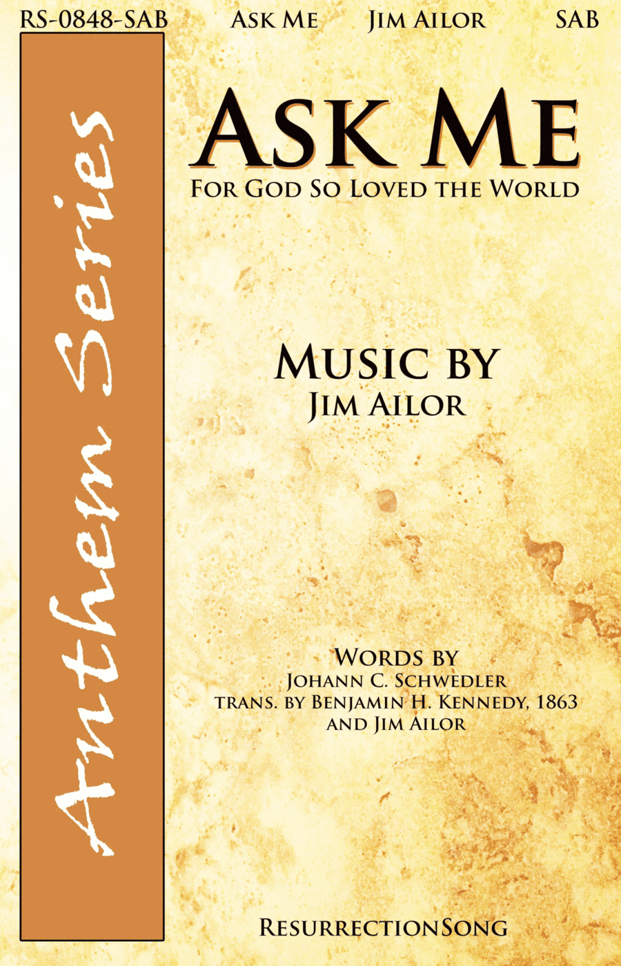 Ask Me (SAB, optional Strings, Harp, Flute) (arr. ResurrectionSong)