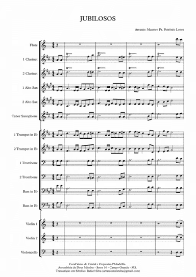 Jubilosos - Coral e Orquestra