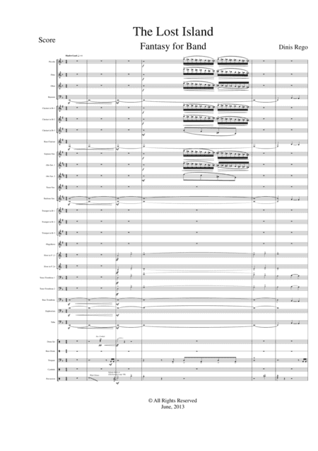 The Lost Island (Fantasy for Band) - Dinis Rego