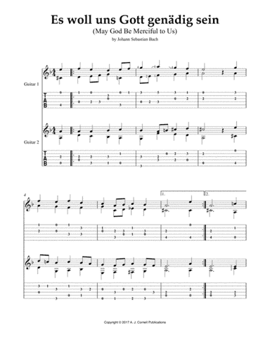 Es woll uns Gott genädig sein (May God Be Merciful to Us) (arr. Mark Phillips)