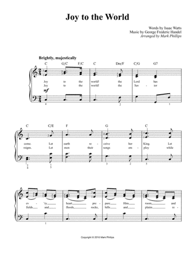 Joy to the World (arr. Mark Phillips)