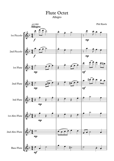 Flute Octet