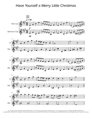 Have Yourself A Merry Little Christmas (arr. Ygor Nunes)