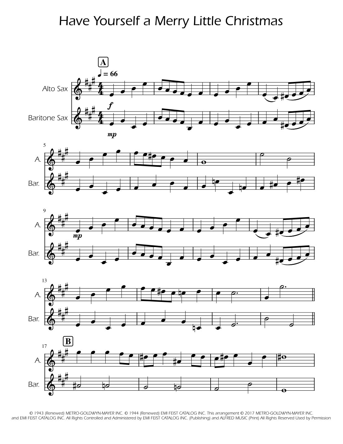 Have Yourself A Merry Little Christmas (arr. Ygor Nunes)
