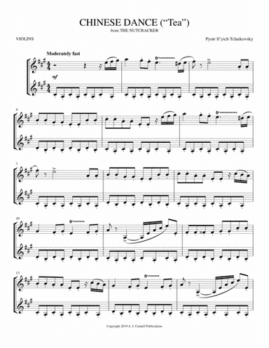 Chinese Dance (arr. Mark Phillips)