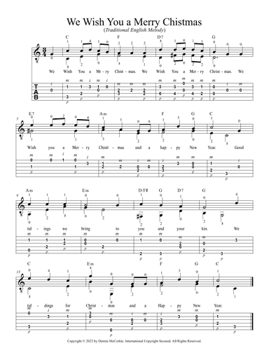 We Wish You a Merry Christmas (arr. Dennis McCorkle)
