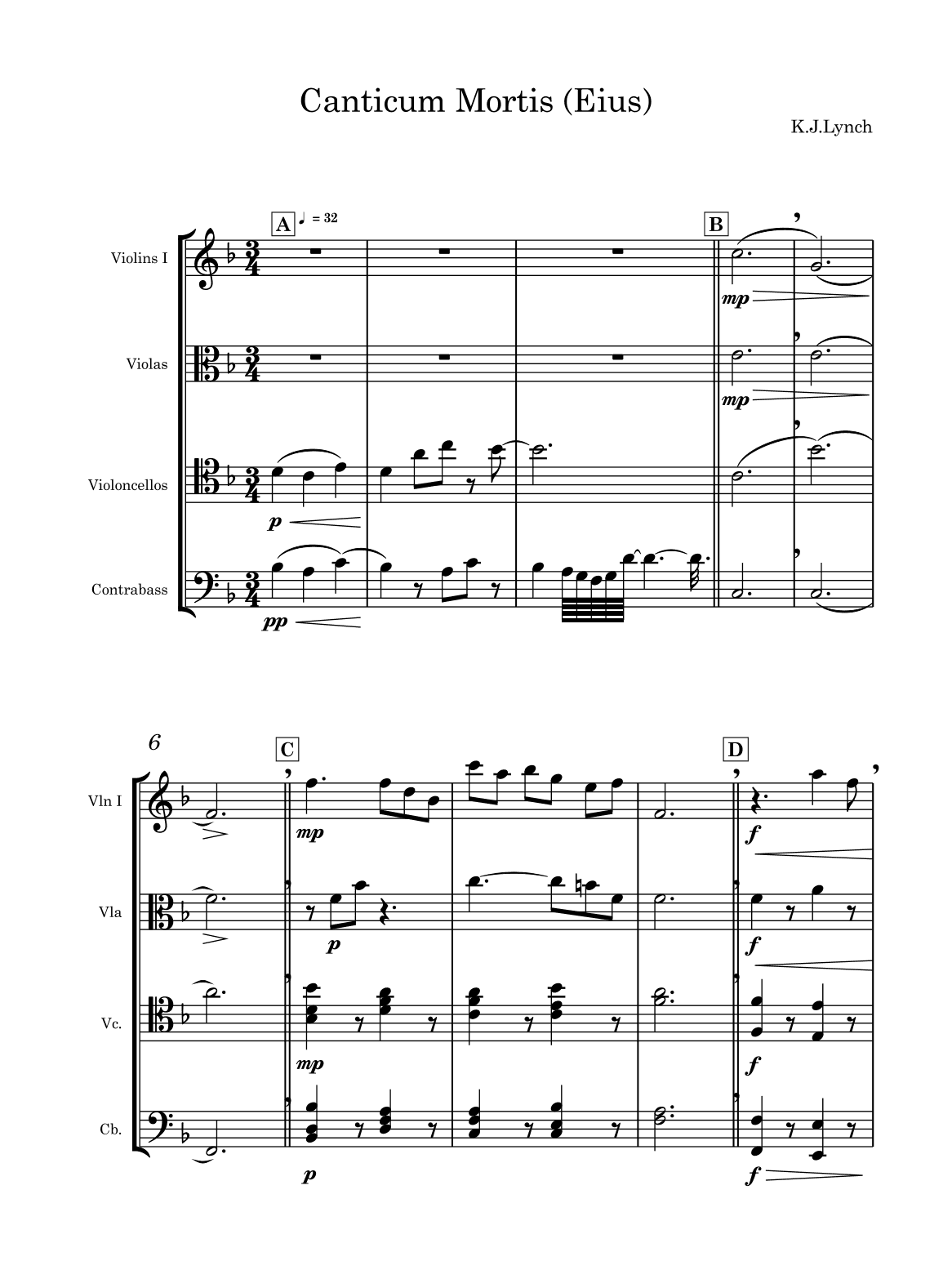 Canticum Mortis (Eius)