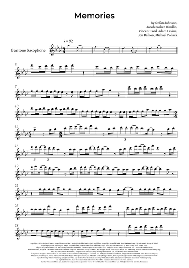 Memories (arr. Alliance Edition)
