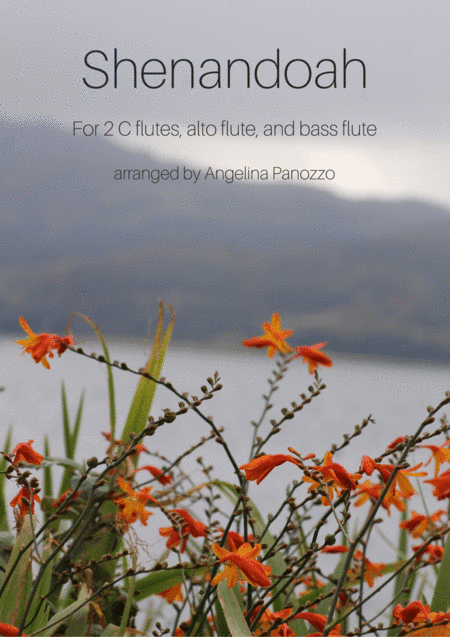 Shenandoah for flute choir (arr. Angelina Panozzo)