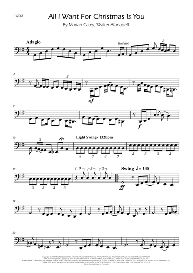 All I Want For Christmas Is You (arr. Ygor Nunes)