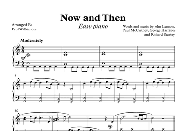 Now And Then (arr. Paul Wilkinson)