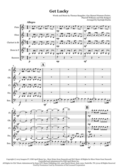 Get Lucky (arr. Kayleigh Huelin)