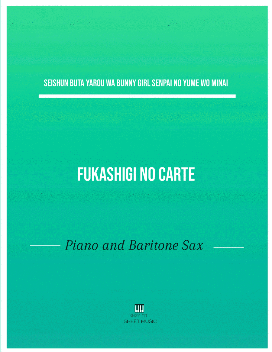 Fukashigi No Carte (arr. ANDRE LAITANO)