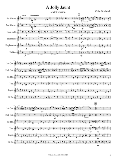 A Jolly Jaunt (sextet)