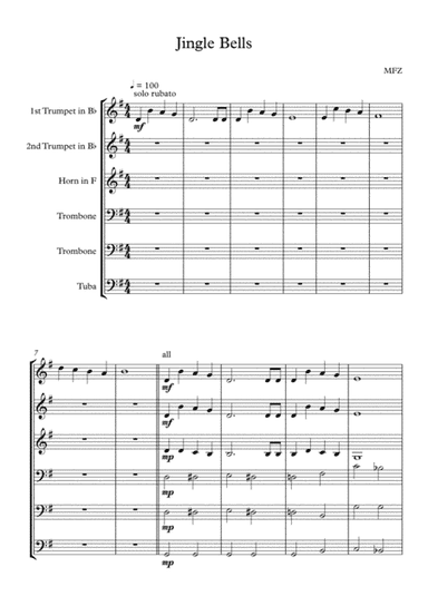 Jingle Bells (arr. MFZ)