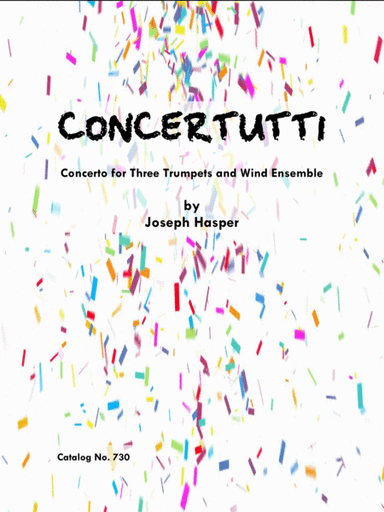 Concertutti (Concerto for 3 Trumpets and Concert Band)