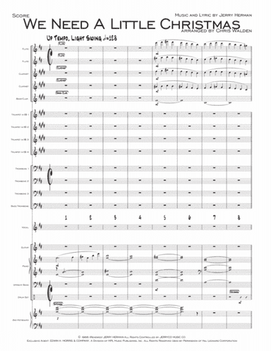 We Need A Little Christmas (arr. Chris Walden)