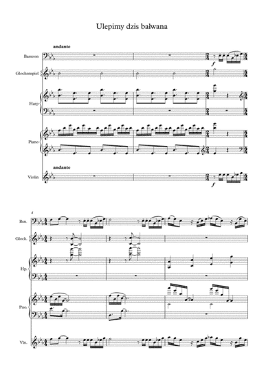 Do You Want To Build A Snowman? (arr. Jakub Kotowski)