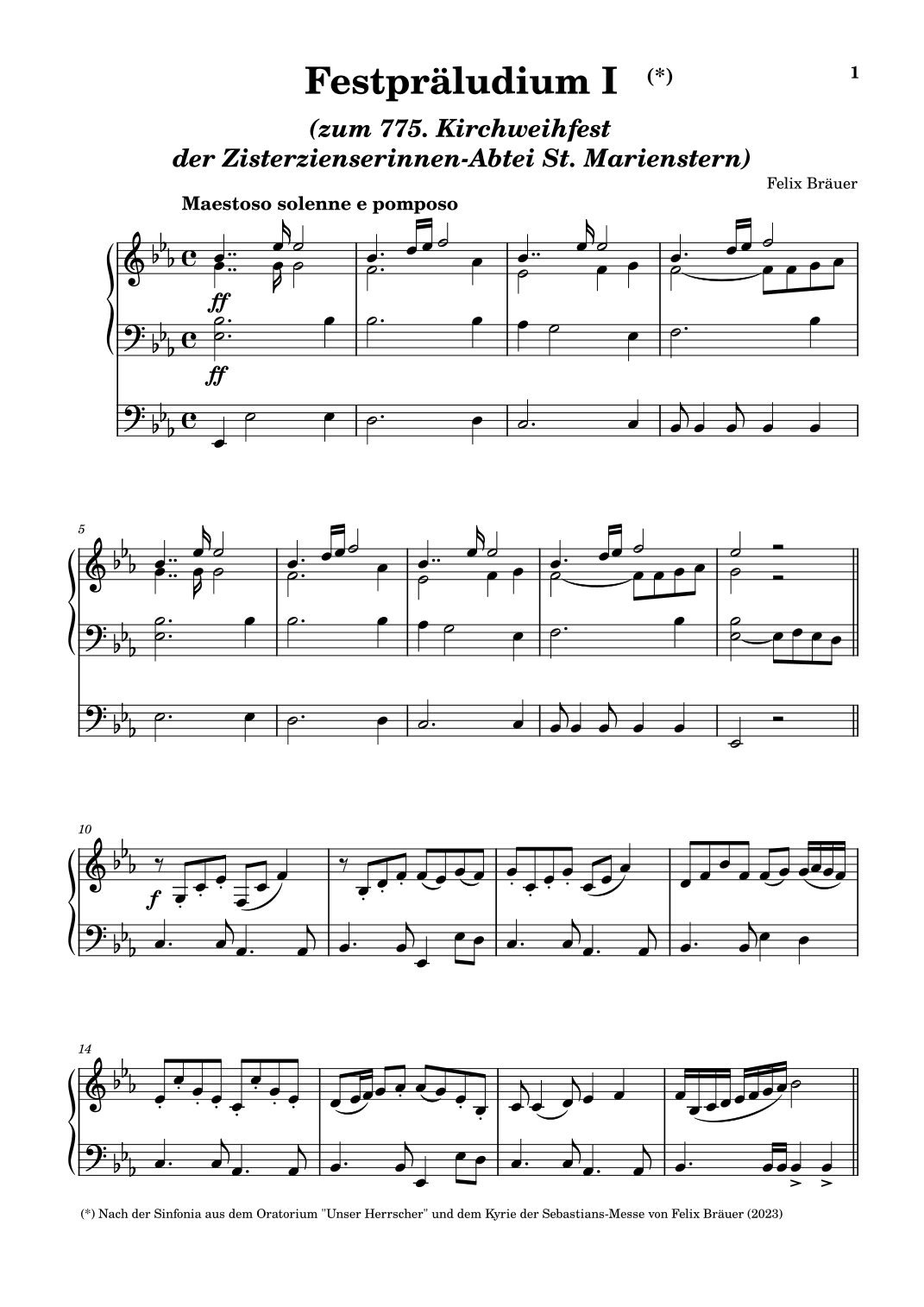 Festpräludium I