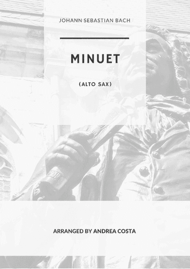 Minuet in D Minor (arr. Andrea Costa)